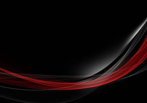 Abstract background waves. Black,white and red abstract background for wallpaper oder business card — Stok fotoğraf