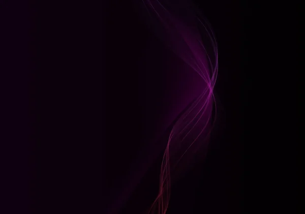 抽象的な背景波。壁紙や名刺のための黒と紫の抽象的な背景 — ストック写真