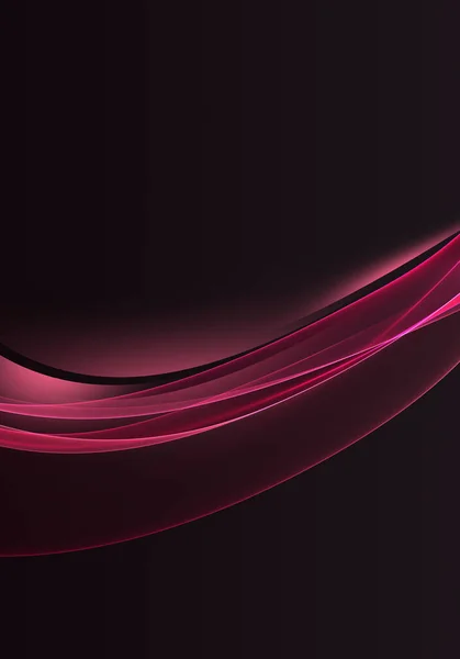 Abstract background waves. Black and pink abstract background for wallpaper or business card