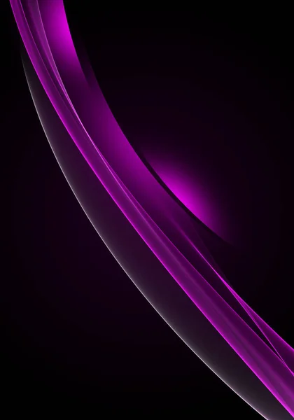 Абстрактные Фоновые Волны Черный Пурпурный Фон Обоев Визитная Карточка — стоковое фото