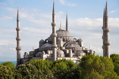 Sultanahmet Camii Istanbul, Türkiye. Sultanahmet Parkı