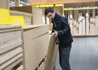 erkek müşteri seçimi flakeboard veya yönelimli strand board