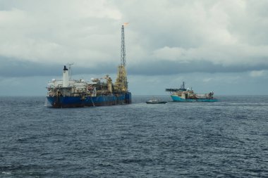 dinamik konumlandırma Dp operasyonları Fpso tanker yakınındaki. Filo işi tedarik