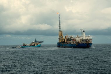 dinamik konumlandırma Dp operasyonları Fpso tanker yakınındaki. Filo işi tedarik