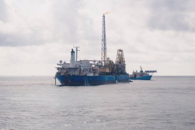 dinamik konumlandırma Dp operasyonları Fpso tanker yakınındaki. Filo işi tedarik