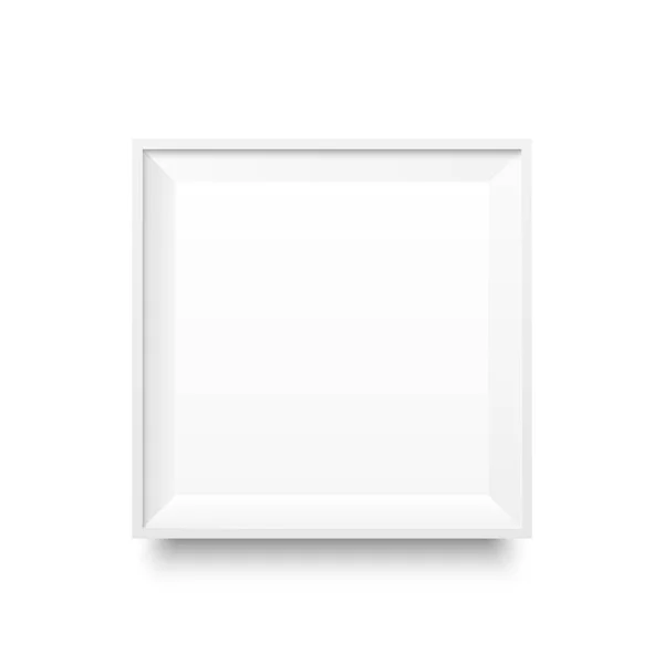 Рамка макет white2-01 — стоковый вектор