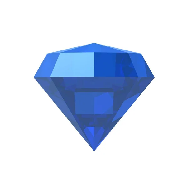 钻石3D 塔帕斯石头 珠宝业 — 图库照片#