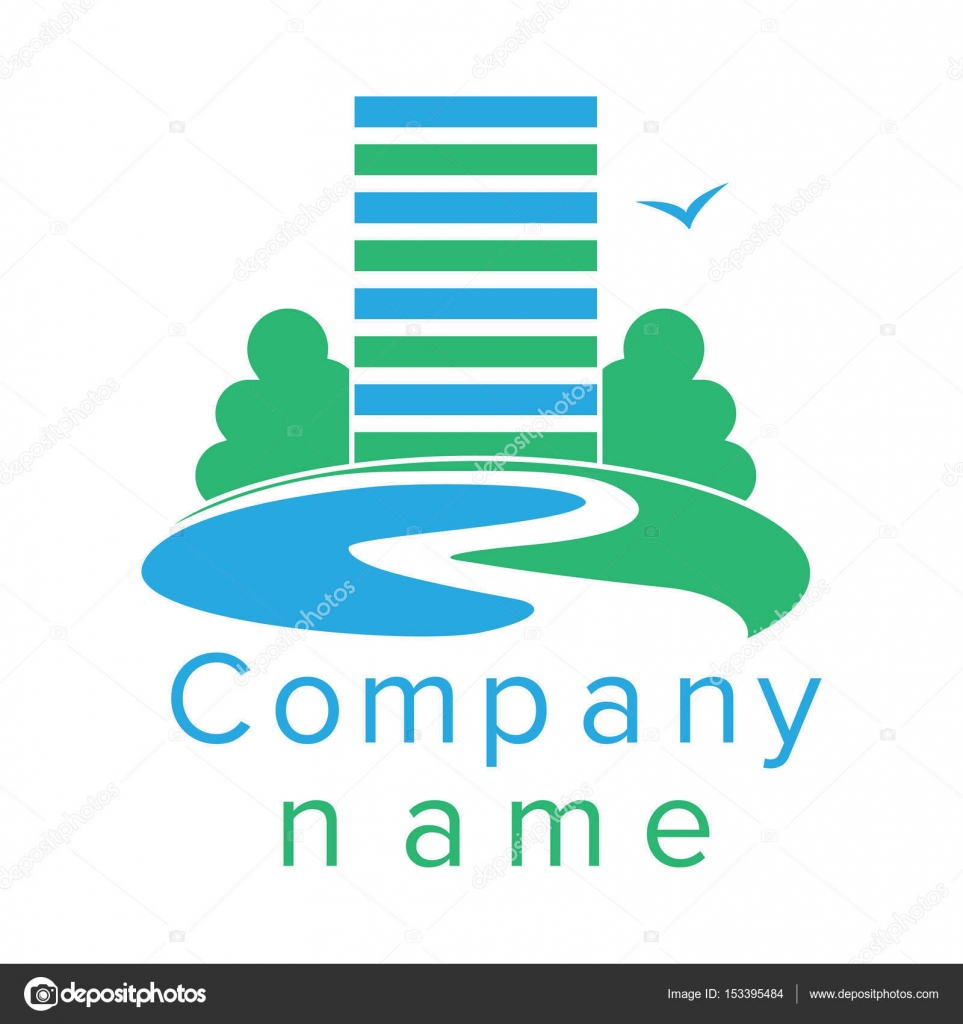 Logo For A Construction Company Stock Vector