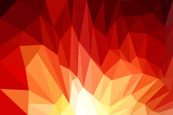 Roter Hintergrund, Design, Web, abstrakt, Low-Poly — Stockvektor