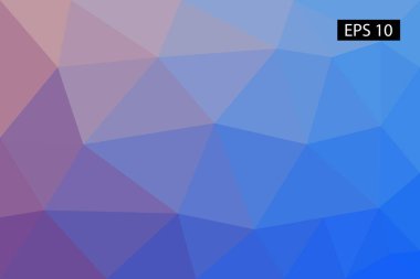 Soyut geometrik arka plan, vektör çokgenler, üçgen arka plan, vektör çizim, vektör desen, üçgen şablonu