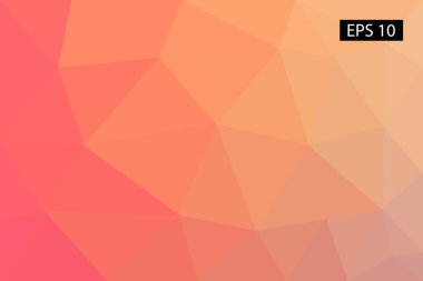 Soyut geometrik arka plan, vektör çokgenler, üçgen arka plan, vektör çizim, vektör desen, üçgen şablonu