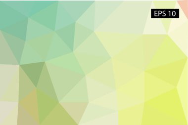 Soyut geometrik arka plan, vektör çokgenler, üçgen arka plan, vektör çizim, vektör desen, üçgen şablonu