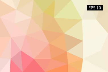 Soyut geometrik arka plan, vektör çokgenler, üçgen arka plan, vektör çizim, vektör desen, üçgen şablonu