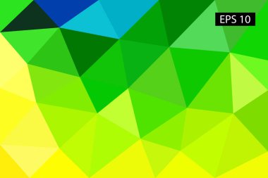 Soyut geometrik arka plan, vektör çokgenler, üçgen arka plan, vektör çizim, vektör desen, üçgen şablonu