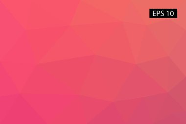 Soyut geometrik arka plan, vektör çokgenler, üçgen arka plan, vektör çizim, vektör desen, üçgen şablonu