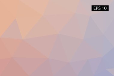 Soyut geometrik arka plan, vektör çokgenler, üçgen arka plan, vektör çizim, vektör desen, üçgen şablonu