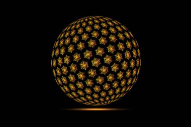 Küre kar tanesi, gezegen kar taneleri,