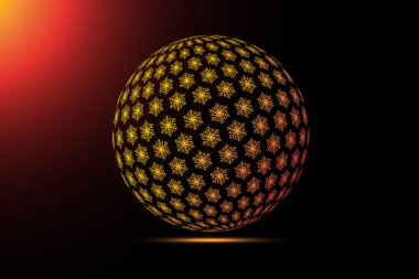 Küre kar tanesi, gezegen kar taneleri,