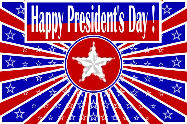 Happy President's Day! — Vector de stoc