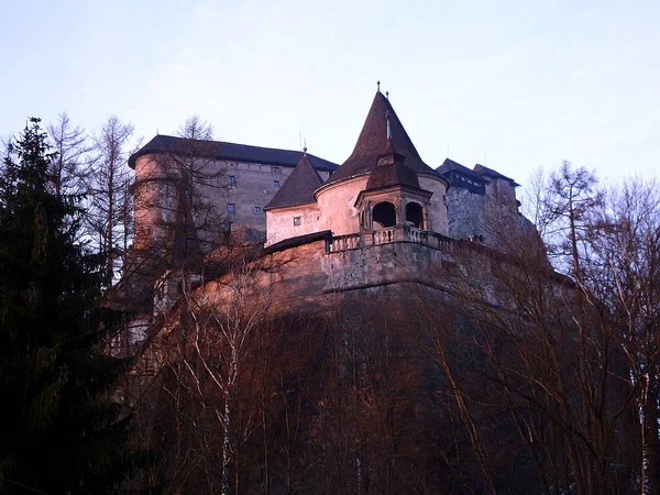 Castillo de Orava, hermoso castillo de Eslovaquia —  Fotos de Stock