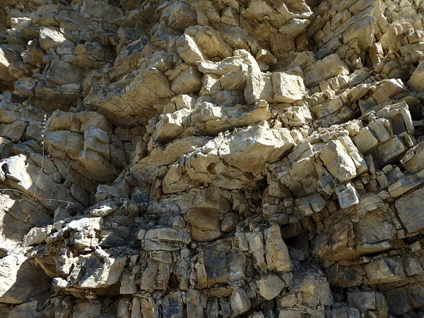 Fondo natural de roca agrietada — Foto de Stock