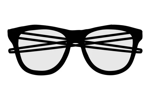 Icono de gafas vector — Vector de stock