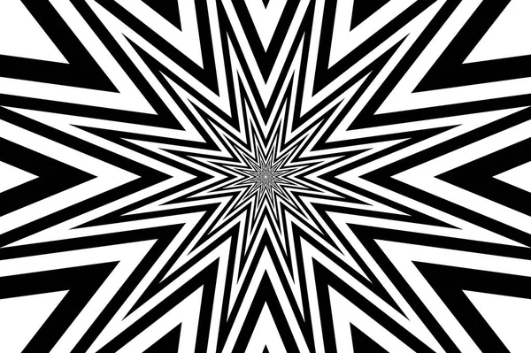 Star - abstracte geometrische achtergrond — Stockvector