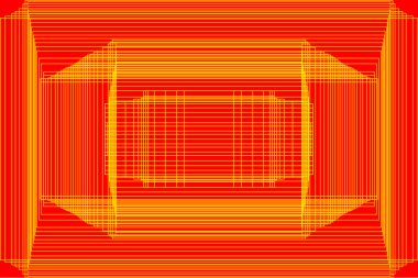 Soyut vektör arka plan - hatları