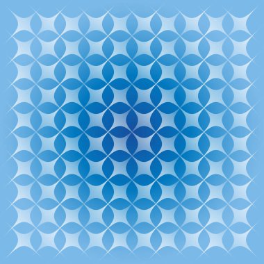 Dikişsiz soyut çiçek desenli