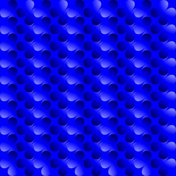 Trébol fondo abstracto azul , — Vector de stock