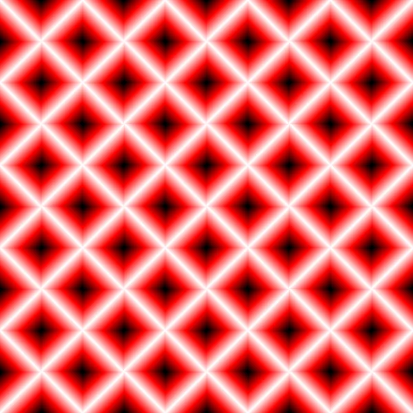 黒と赤のチェス盤、抽象的な幾何学的な背景 — ストックベクタ