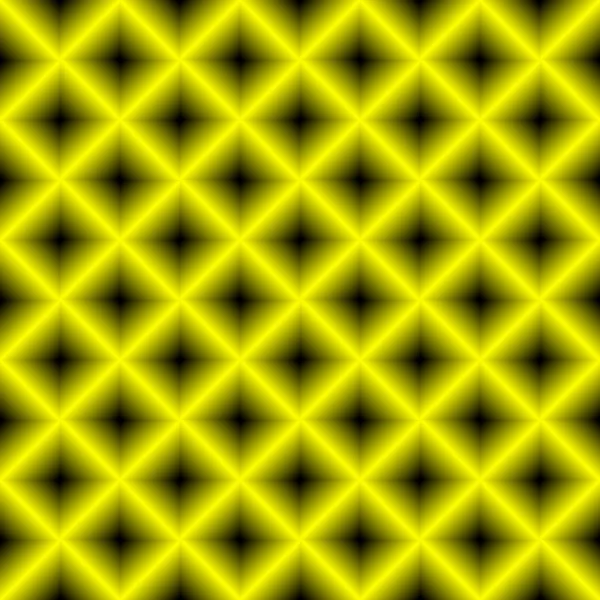 검정색과 노란색 체스판, 추상적인 기하학적 배경 — 스톡 벡터