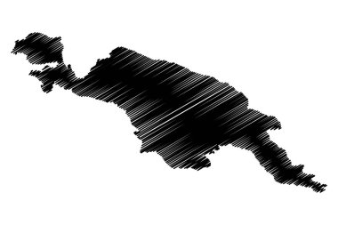  Yeni Gine harita vektör