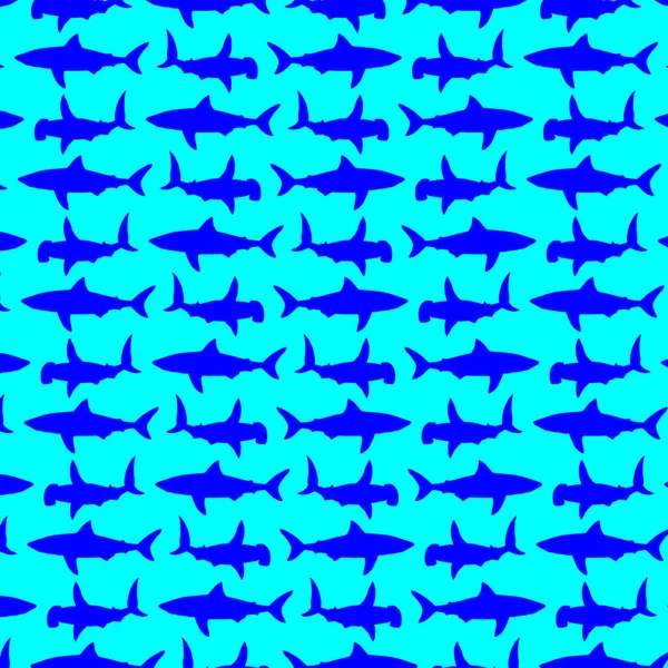 Köpekbalığı vektör desen, 