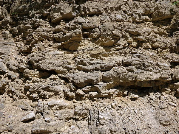 Pęknięty rock naturalnego tła — Zdjęcie stockowe