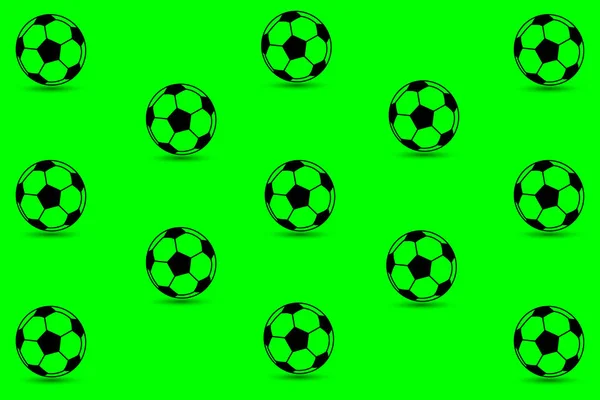 Soccer ball - vector pattern — Stock Vector