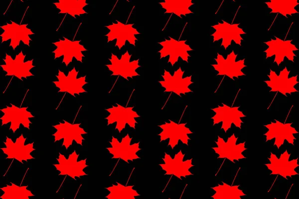 Akçaağaç yaprağı - vektör arka plan