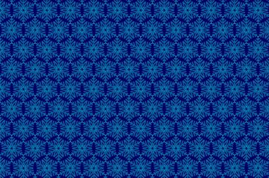 Mavi bir arka plan üzerinde mavi kar tanesi