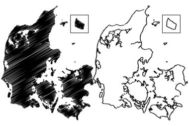 Danimarka harita vektörü