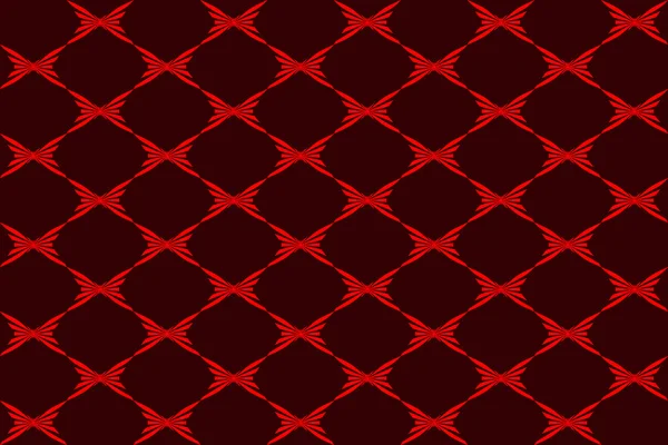 Soyut kırmızı kelebek kırmızı zemin üzerine 