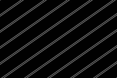 Siyah bir zemin üzerine beyaz çizgiler 