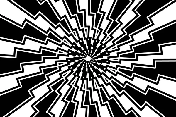 稲妻 - 抽象的な幾何学的ベクトル パターン — ストックベクタ