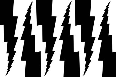 Şimşek - soyut geometrik vektör desen