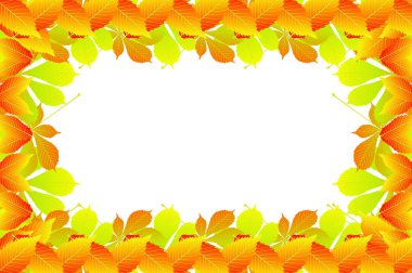 Sonbahar yaprak kestane 