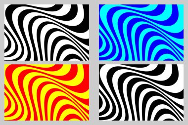 Soyut ışınları - çizgili arka plan