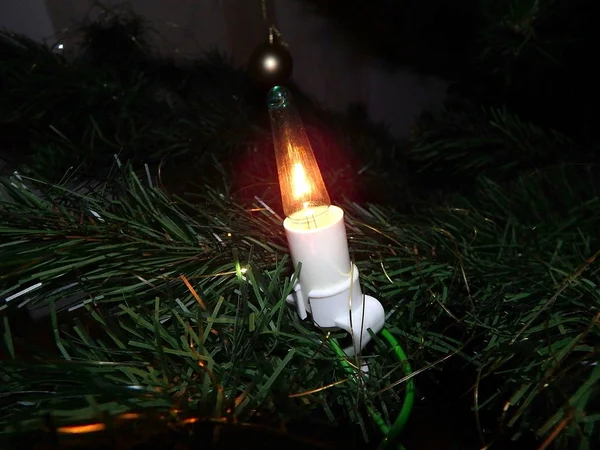 Decoración de Navidad y luces —  Fotos de Stock