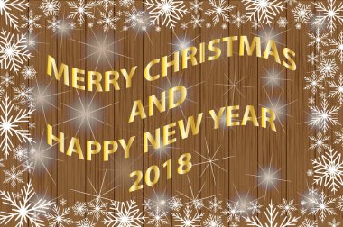 kar taneleri ve yıldız