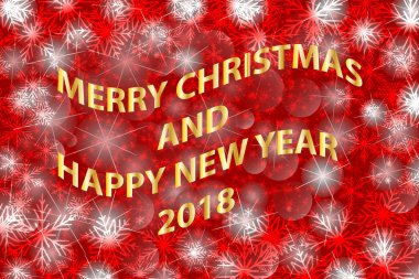 kar taneleri ve yıldız