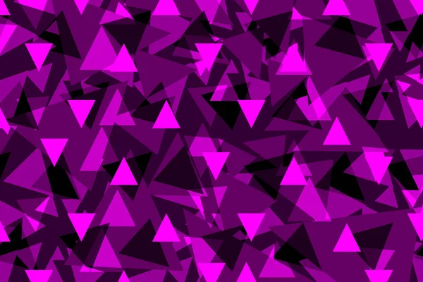 Fondo triangular - púrpura , — Vector de stock