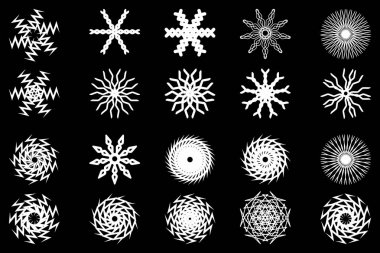 Soyut desen - ayarla